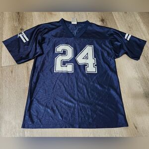 Dallas Cowboys Marion Barber Jersey #24 Authentic Size Large  100% Polyester